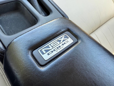 1991 Acura NSX in Formula Red over Ivory