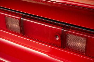 1991 Acura NSX in Formula Red over Ivory