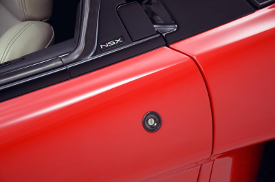 1991 Acura NSX in Formula Red over Ivory