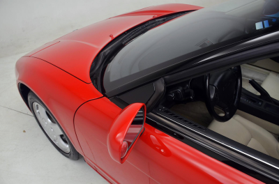 1991 Acura NSX in Formula Red over Ivory