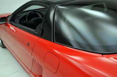 1991 Acura NSX in Formula Red over Ivory