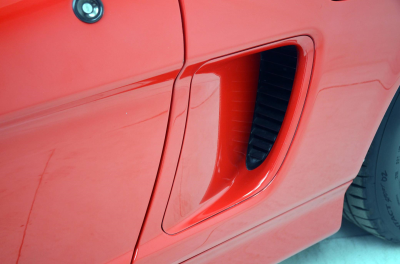 1991 Acura NSX in Formula Red over Ivory