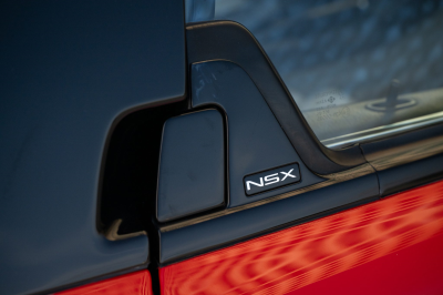 1991 Acura NSX in Formula Red over Ivory