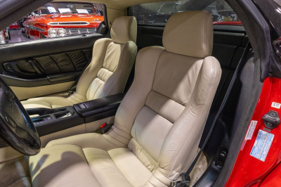 1991 Acura NSX in Formula Red over Ivory