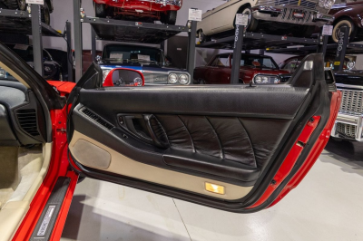 1991 Acura NSX in Formula Red over Ivory