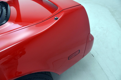 1991 Acura NSX in Formula Red over Ivory