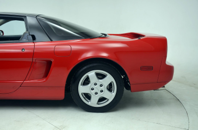 1991 Acura NSX in Formula Red over Ivory