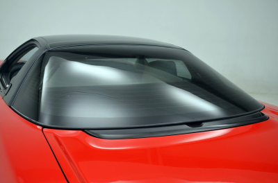 1991 Acura NSX in Formula Red over Ivory