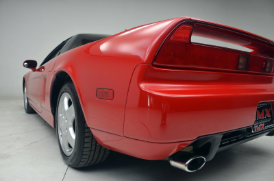 1991 Acura NSX in Formula Red over Ivory