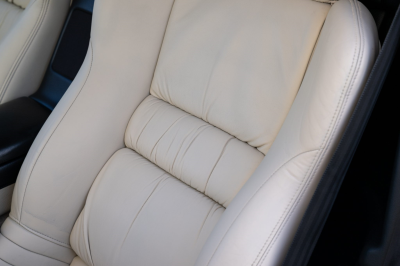 1991 Acura NSX in Formula Red over Ivory