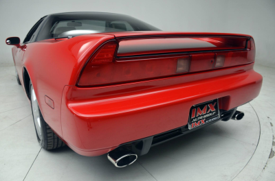 1991 Acura NSX in Formula Red over Ivory