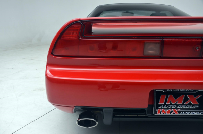 1991 Acura NSX in Formula Red over Ivory