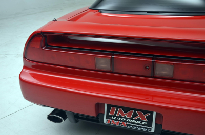 1991 Acura NSX in Formula Red over Ivory