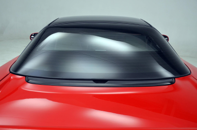 1991 Acura NSX in Formula Red over Ivory