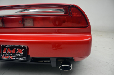 1991 Acura NSX in Formula Red over Ivory