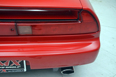 1991 Acura NSX in Formula Red over Ivory