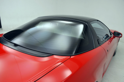 1991 Acura NSX in Formula Red over Ivory