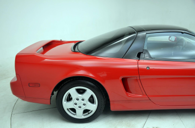1991 Acura NSX in Formula Red over Ivory