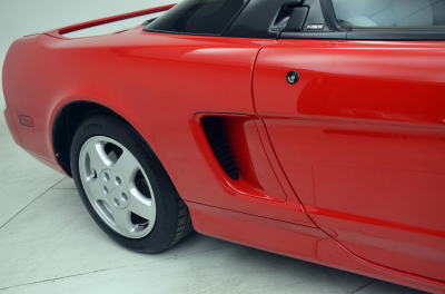 1991 Acura NSX in Formula Red over Ivory