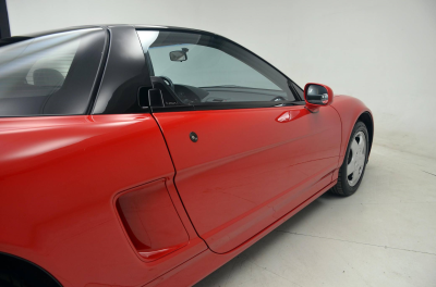 1991 Acura NSX in Formula Red over Ivory