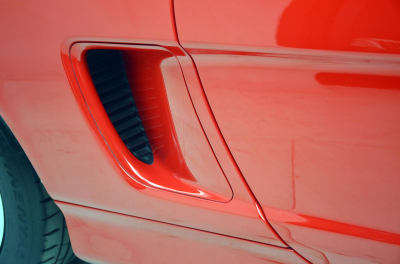 1991 Acura NSX in Formula Red over Ivory