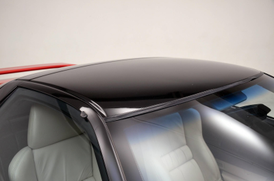 1991 Acura NSX in Formula Red over Ivory