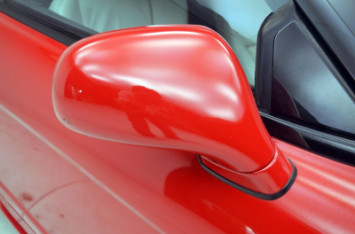 1991 Acura NSX in Formula Red over Ivory