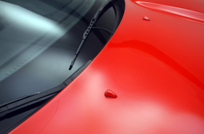 1991 Acura NSX in Formula Red over Ivory