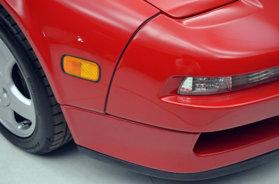 1991 Acura NSX in Formula Red over Ivory
