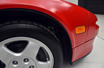 1991 Acura NSX in Formula Red over Ivory