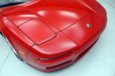 1991 Acura NSX in Formula Red over Ivory