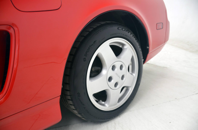 1991 Acura NSX in Formula Red over Ivory