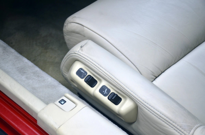 1991 Acura NSX in Formula Red over Ivory