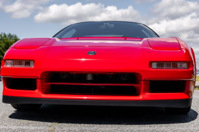 1991 Acura NSX in Formula Red over Black