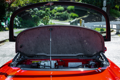 1991 Acura NSX in Formula Red over Black