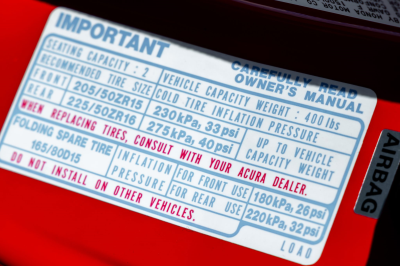 1991 Acura NSX in Formula Red over Black