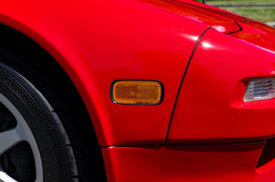 1991 Acura NSX in Formula Red over Black