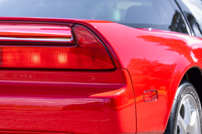 1991 Acura NSX in Formula Red over Black