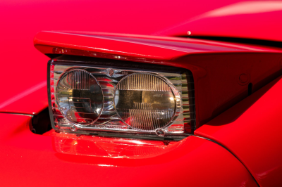 1991 Acura NSX in Formula Red over Black
