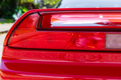 1991 Acura NSX in Formula Red over Black