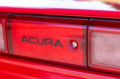 1991 Acura NSX in Formula Red over Black
