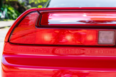 1991 Acura NSX in Formula Red over Black