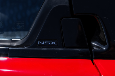 1991 Acura NSX in Formula Red over Black