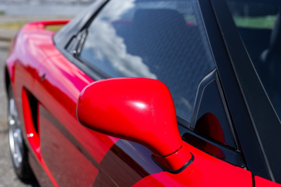1991 Acura NSX in Formula Red over Black