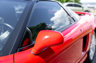 1991 Acura NSX in Formula Red over Black