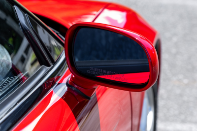 1991 Acura NSX in Formula Red over Black