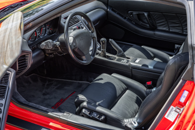 1991 Acura NSX in Formula Red over Black