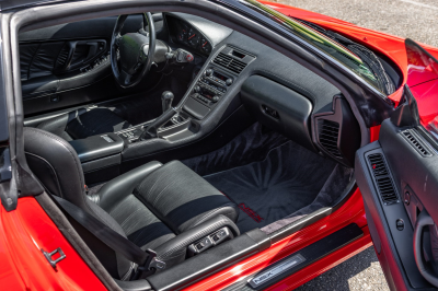 1991 Acura NSX in Formula Red over Black
