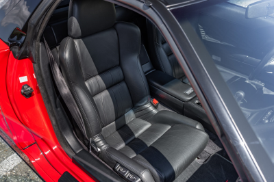 1991 Acura NSX in Formula Red over Black