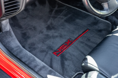 1991 Acura NSX in Formula Red over Black
